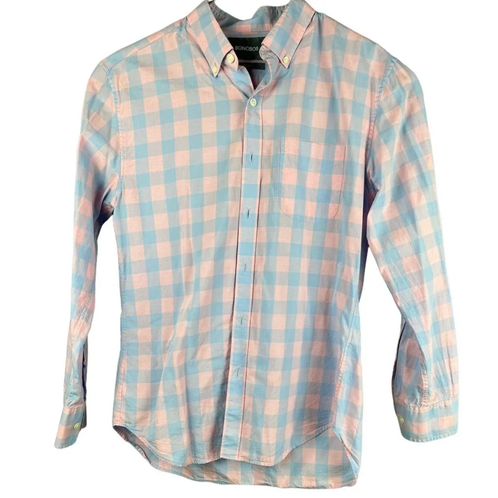 Bonobos Slim Fit Men's Button Down Shirt - Picture 2 of 8